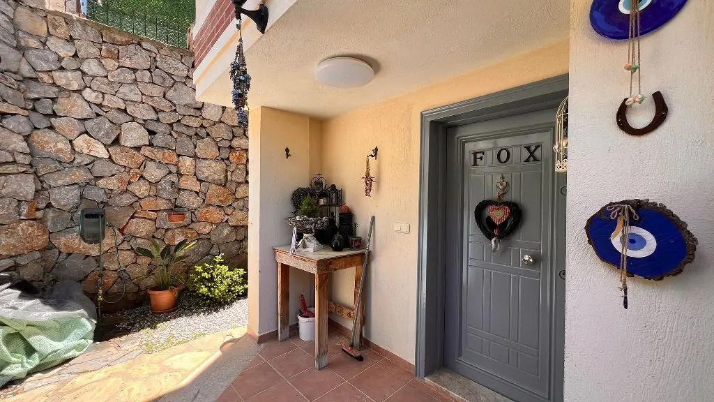 Villa entrance
